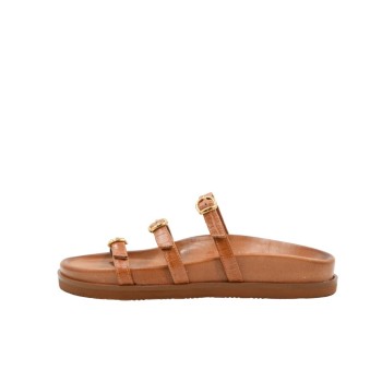 ΓΥΝΑΙΚΕΙΟ SLIPPER ΤΑΜΠΑ SOFIA MANTA 2033 TABAC