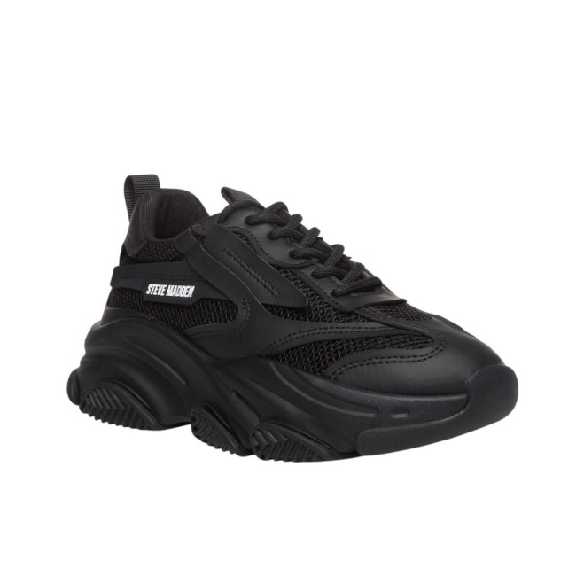 ΓΥΝΑΙΚΕΙΟ SNEAKER ΜΑΥΡΟ STEVE MADDEN POSSESSION-E 11004652 001 BLACK 600001165