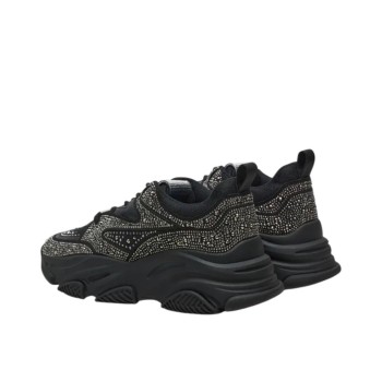 ΓΥΝΑΙΚΕΙΟ SNEAKER ΜΑΥΡΟ/ΑΣΗΜΙ STEVE MADDEN PRIVY SM19000082-04004-915 ΓΥΝΑΙΚΕΙΟ SNEAKER ΜΑΥΡΟ/ΑΣΗΜΙ STEVE MADDEN PRIVY SM19000082-04004-915
