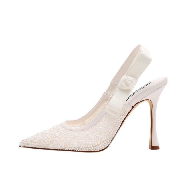 ΓΥΝΑΙΚΕΙΑ ΓΟΒΑ OFF WHITE STEVE MADDEN BRYLIE-P 11004866 PRL-PEARL 600003743