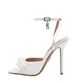 ΓΥΝΑΙΚΕΙΟ ΠΕΔΙΛΟ ΛΕΥΚΟ STEVE MADDEN ATHERIA 11003669 985-IVORY SATIN 600004121