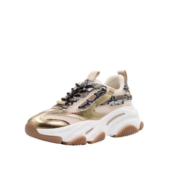 ΓΥΝΑΙΚΕΙΟ SNEAKER ΜΠΡΟΝΖΕ/SNAKE STEVE MADDEN POSSESSION-E 11004652 22H-LIGHT BRONZE 600003889