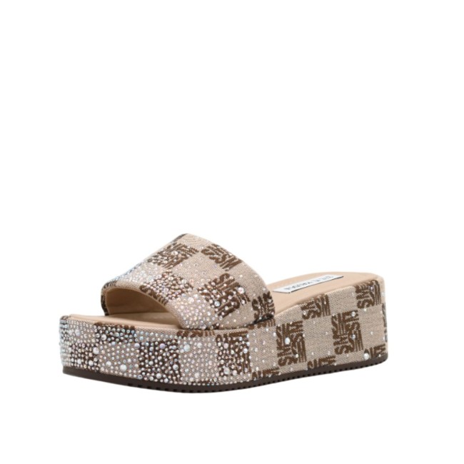 ΓΥΝΑΙΚΕΙΟ MULE ΜΠΕΖ/ΚΑΦΕ STEVE MADDEN DECOR-SM 11005264 003-BROWN 600003357