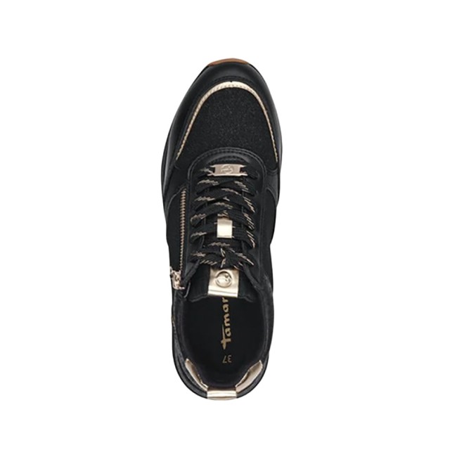 ΓΥΝΑΙΚΕΙΟ SNEAKER ΜΑΥΡΟ TAMARIS 1-23732-41 BLACK COMB