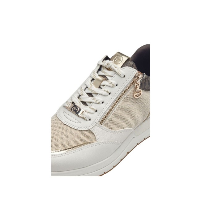 ΓΥΝΑΙΚΕΙΟ SNEAKER ΛΕΥΚΟ/ΧΡΥΣΟ TAMARIS 1-23732-41 4A0 ΓΥΝΑΙΚΕΙΟ SNEAKER ΛΕΥΚΟ/ΧΡΥΣΟ TAMARIS 1-23732-41 4A0
