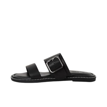 ΓΥΝΑΙΚΕΙΟ SLIPPERS ΜΑΥΡΟ TAMARIS 1-27128-44 001