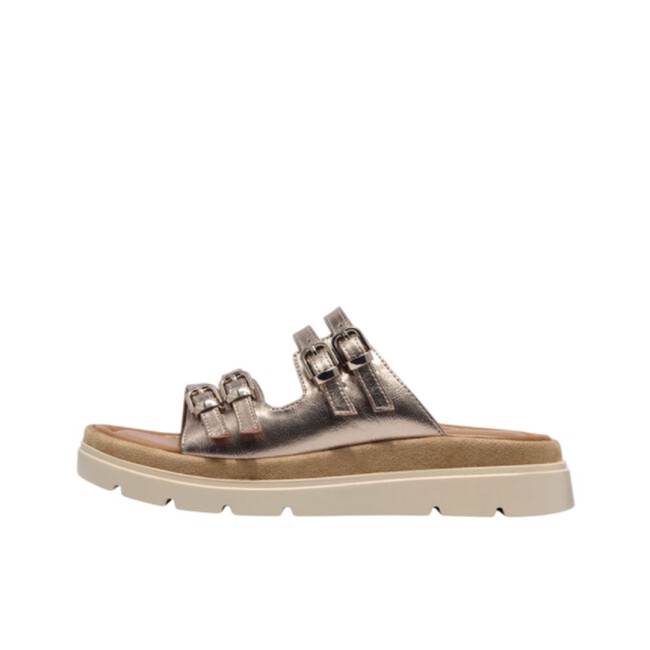 ΓΥΝΑΙΚΕΙΑ SLIPPERS ΜΠΡΟΝΖΕ TAMARIS 1-27523-44 900