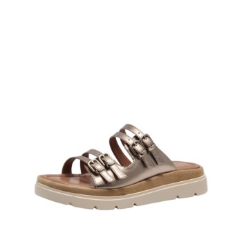 ΓΥΝΑΙΚΕΙΑ SLIPPERS ΜΠΡΟΝΖΕ TAMARIS 1-27523-44 900