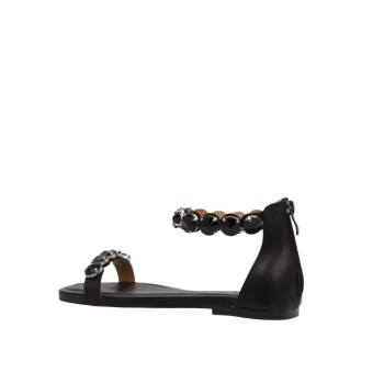 WOMEN'S SANDALS BLACK ALMA EN PENA V251963 NAPA BLACK
