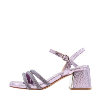 WOMEN'S SANDAL LILAC ALMA EN PENA V2550945 PANAMA LILAC