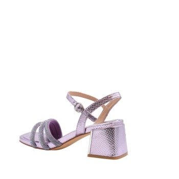 WOMEN'S SANDAL LILAC ALMA EN PENA V2550945 PANAMA LILAC