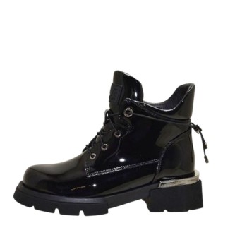ΓΥΝΑΙΚΕΙΟ ΜΠΟΤΑΚΙ ΜΑΥΡΟ VERSACE 19V69 AM 2122-0113