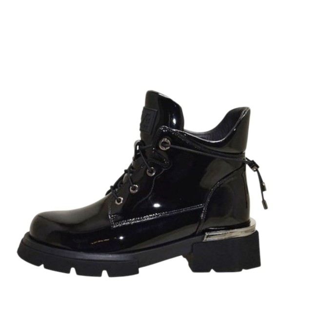 ΓΥΝΑΙΚΕΙΟ ΜΠΟΤΑΚΙ ΜΑΥΡΟ VERSACE 19V69 AM 2122-0113