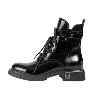ΓΥΝΑΙΚΕΙΟ ΜΠΟΤΑΚΙ ΜΑΥΡΟ VERSACE 19V69 AM A164-M238VB 