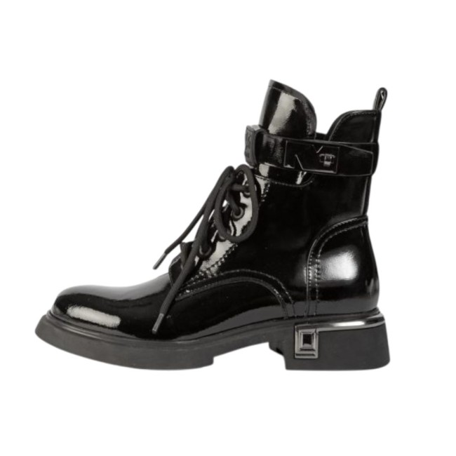 ΓΥΝΑΙΚΕΙΟ ΜΠΟΤΑΚΙ ΜΑΥΡΟ VERSACE 19V69 AM A164-M238VB 