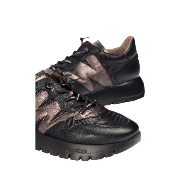 ΓΥΝΑΙΚΕΙΟ SNEAKER ΜΑΥΡΟ WONDERS A-2491 ΓΥΝΑΙΚΕΙΟ SNEAKER ΜΑΥΡΟ WONDERS A-2491