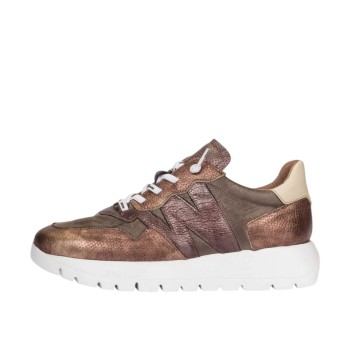 ΓΥΝΑΙΚΕΙΟ SNEAKER ΚΑΦΕ/ΧΡΥΣΟ WONDERS A-2491