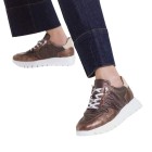 ΓΥΝΑΙΚΕΙΟ SNEAKER ΚΑΦΕ/ΧΡΥΣΟ WONDERS A-2491 ΓΥΝΑΙΚΕΙΟ SNEAKER ΚΑΦΕ/ΧΡΥΣΟ WONDERS A-2491
