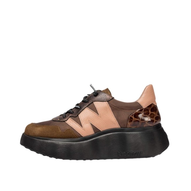 ΓΥΝΑΙΚΕΙΟ SNEAKER ΚΑΦΕ/ΡΟΖ WONDERS A-3631 ΓΥΝΑΙΚΕΙΟ SNEAKER ΚΑΦΕ/ΡΟΖ WONDERS A-3631