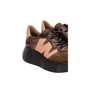 ΓΥΝΑΙΚΕΙΟ SNEAKER ΚΑΦΕ/ΡΟΖ WONDERS A-3631 ΓΥΝΑΙΚΕΙΟ SNEAKER ΚΑΦΕ/ΡΟΖ WONDERS A-3631