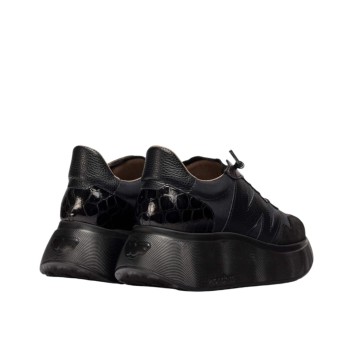 ΓΥΝΑΙΚΕΙΟ SNEAKER ΜΑΥΡΟ WONDERS A-3631