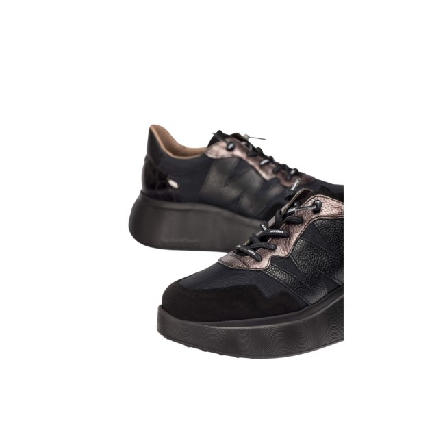 ΓΥΝΑΙΚΕΙΟ SNEAKER ΜΑΥΡΟ WONDERS A-3631 ΓΥΝΑΙΚΕΙΟ SNEAKER ΜΑΥΡΟ WONDERS A-3631