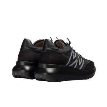 ΓΥΝΑΙΚΕΙΟ SNEAKER ΜΑΥΡΟ WONDERS A-4001