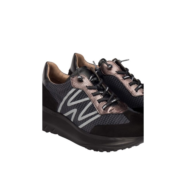 ΓΥΝΑΙΚΕΙΟ SNEAKER ΜΑΥΡΟ WONDERS A-4001 ΓΥΝΑΙΚΕΙΟ SNEAKER ΜΑΥΡΟ WONDERS A-4001