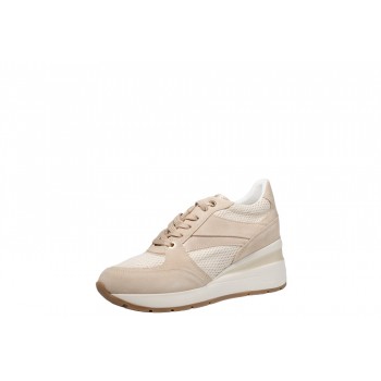 ΓΥΝΑΙΚΕΙΑ SNEAKERS ΜΠΕΖ GEOX D ZOSMA A-SHI.TEXT+SUEDE D368LA 0AS22 C5AH6