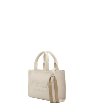 ΓΥΝΑΙΚΕΙΑ ΤΣΑΝΤΑ ΧΕΙΡΟΣ/ΧΙΑΣΤΙ ΕΚΡΟΥ LOVE MOSCHINO JC4044PP1OLE0110