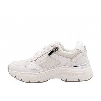 ΓΥΝΑΙΚΕΙΑ SNEAKERS ΛΕΥΚΟ TAMARIS 1-23734-42 100