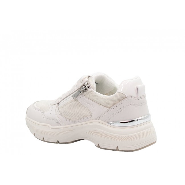 ΓΥΝΑΙΚΕΙΑ SNEAKERS ΛΕΥΚΟ TAMARIS 1-23734-42 100