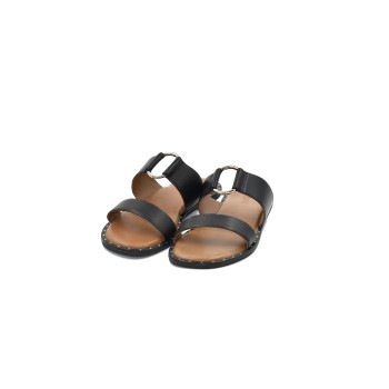 ΓΥΝΑΙΚΕΙΑ SLIPPERS ΜΑΥΡΟ INUOVO 102006 