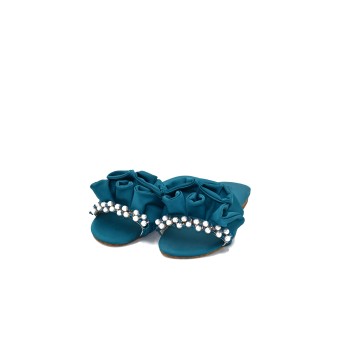 ΓΥΝΑΙΚΕΙΑ SLIPPERS TURQUOISE ALMA EN PENA V18503 