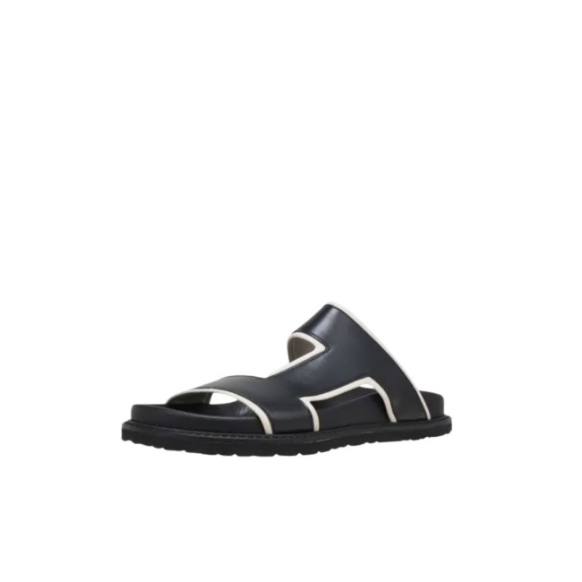 ΓΥΝΑΙΚΕΙΑ SLIPPERS ΜΑΥΡΟ/ΛΕΥΚΟ ΚΑΛΟΓΗΡΟΥ ΒΕΓΚΑ LEA